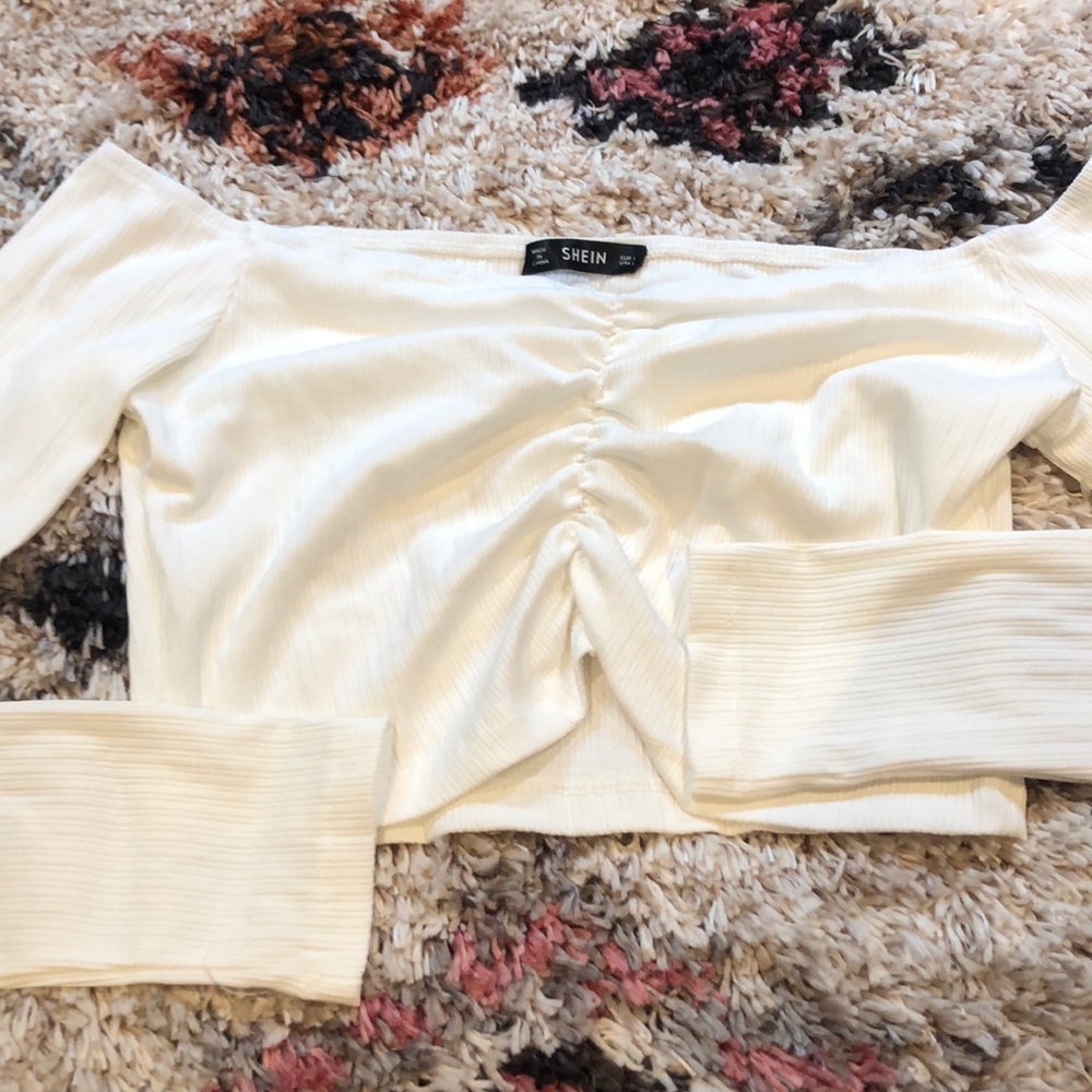 Off the Shoulder Crop Top